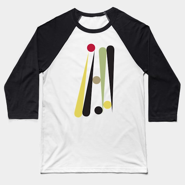 Per Ponti-7 Baseball T-Shirt by Dez53